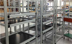 鋁型材物料架的特點